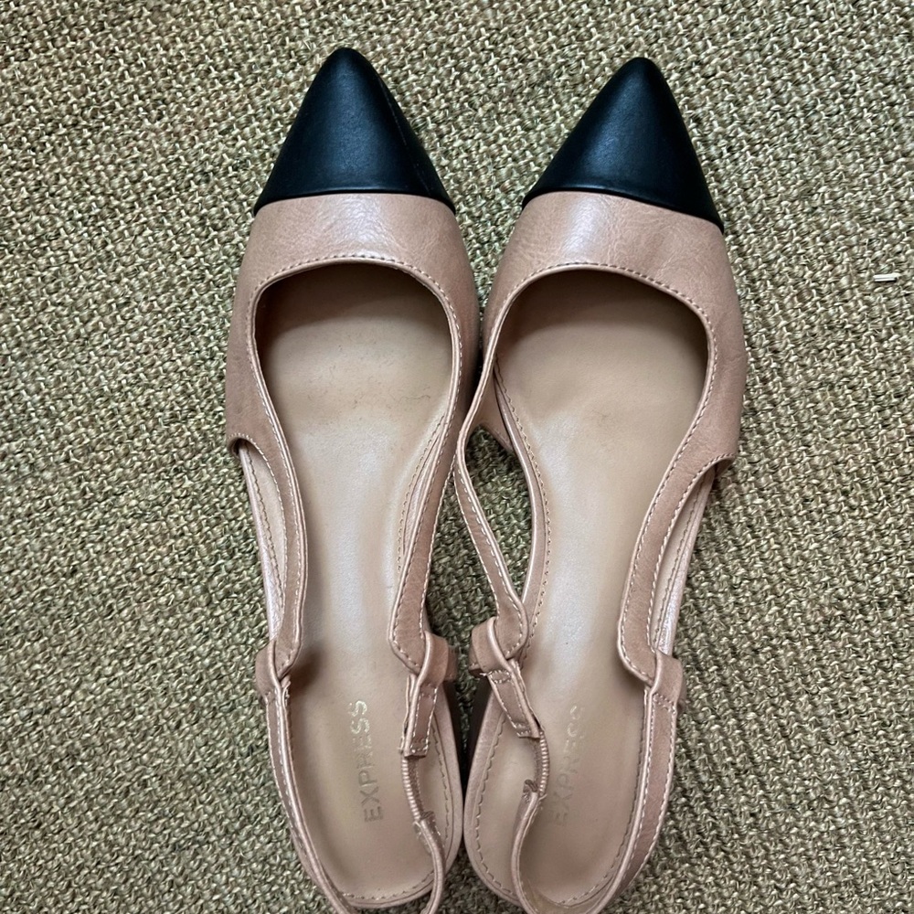 Express Color Block Sling Backs - Picture 2 of 7